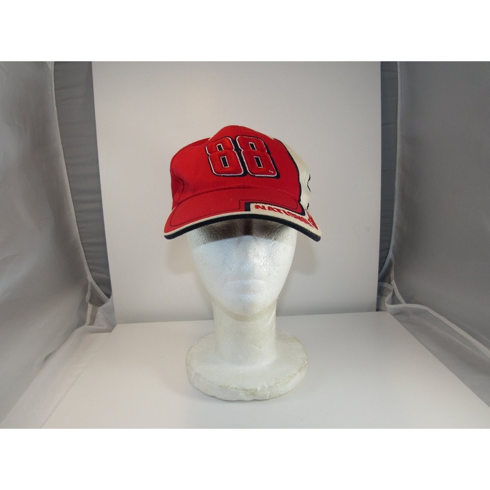 National Guard Hat Dale Jr. NASCAR Men's Adjustable Red NG Mesh